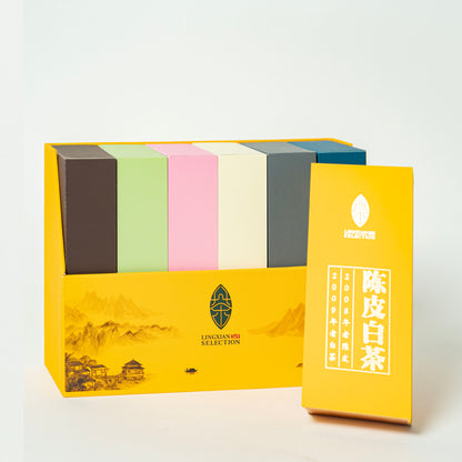 LINGXIAN369 Selection tea Dahongpao Tieguanyin tea buy one set get one  free