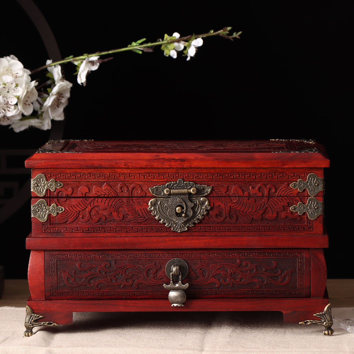 Rosewood Jewelry Box--For enjoyment