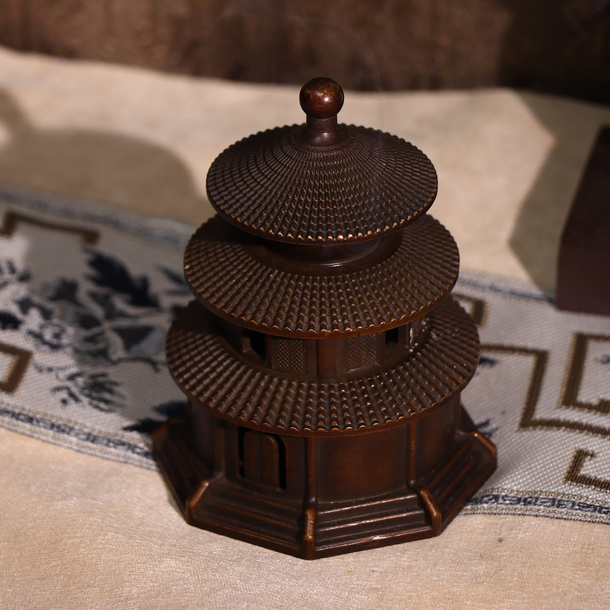 CopperPagoda Incense Burner