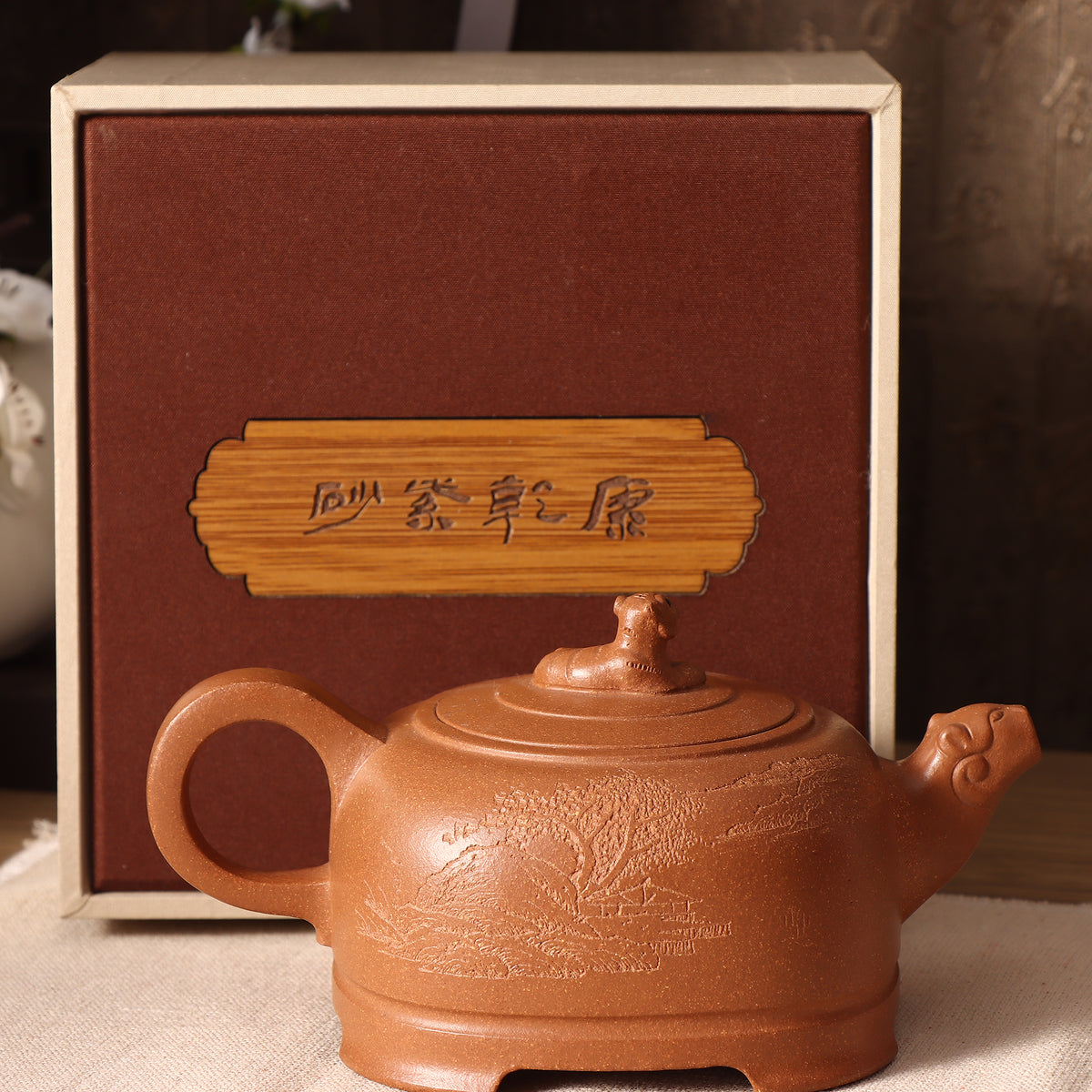 Kangqian Purple clay teapot