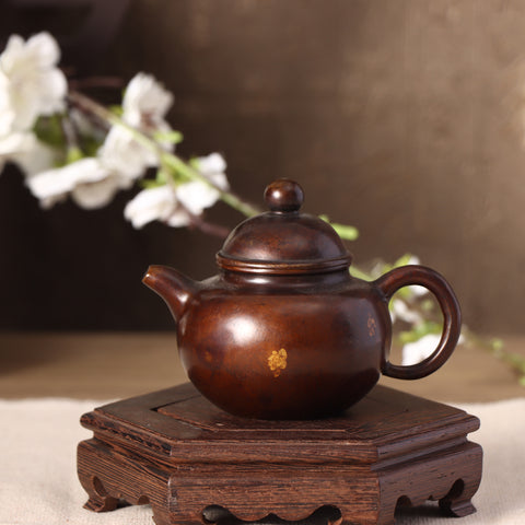 Antique Pure Copper Teapot