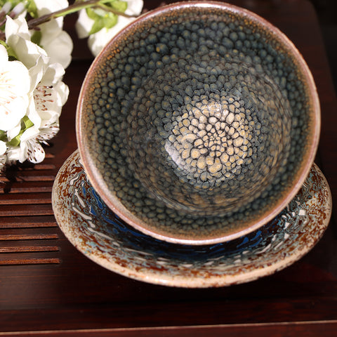 Hongbao Lian's Daqi "Ocean"  Gaiwan-For Collection&Home Decoration&Tea Enjoyment