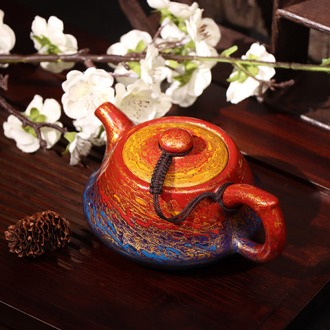 Hongda Lian's Daqi Jianzhan Teapot-For Collection&Home Decoration&Tea Enjoyment
