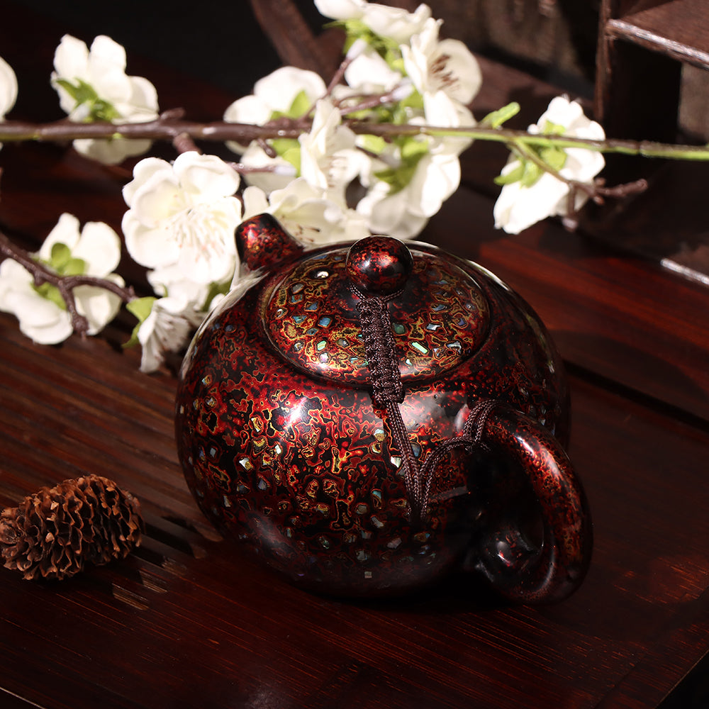 Hongda Lian's Daqi Jianzhan Teapot-For Collection&Home Decoration&Tea Enjoyment