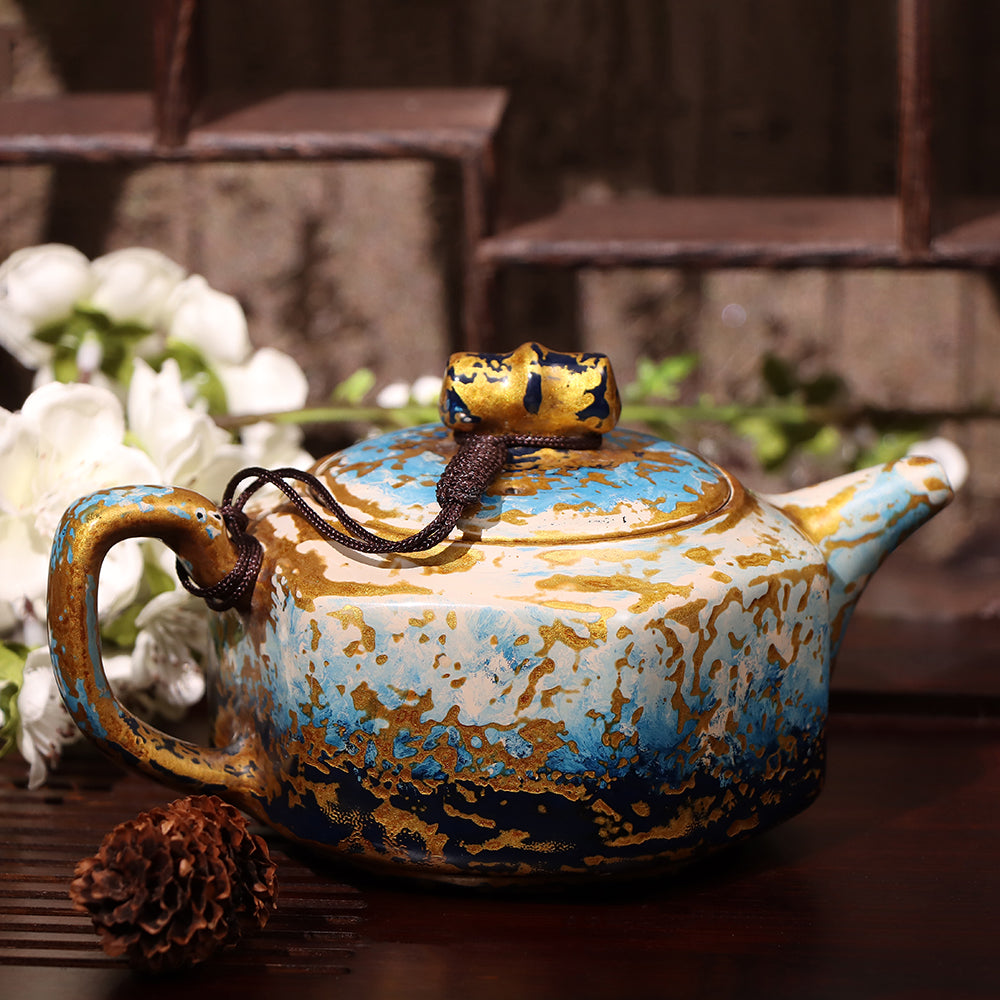 Hongda Lian's Daqi Jianzhan Teapot-For Collection&Home Decoration&Tea Enjoyment
