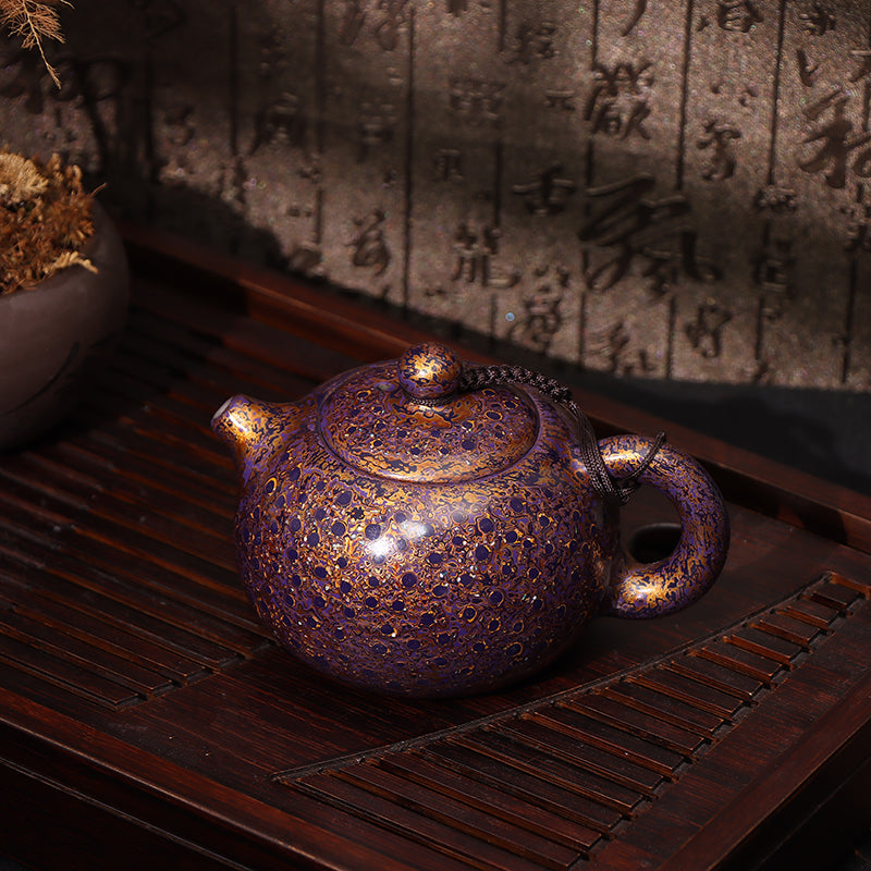 Hongda Lian's Purple Daqi Teapot-- For Collection&Tea Enjoyment&Home Decoration