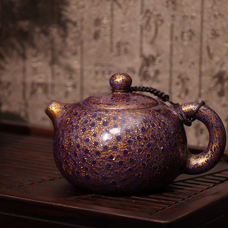 Hongda Lian's Purple Daqi Teapot-- For Collection&Tea Enjoyment&Home Decoration