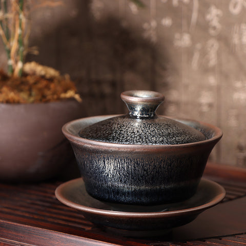 Jianzhan Gaiwan-For Collection&Home Decoration&Tea Enjoyment