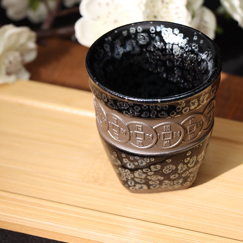 "Coin Cup" Jianzhan Teacup - For Collection&Home Decoration&Tea Enjoyment
