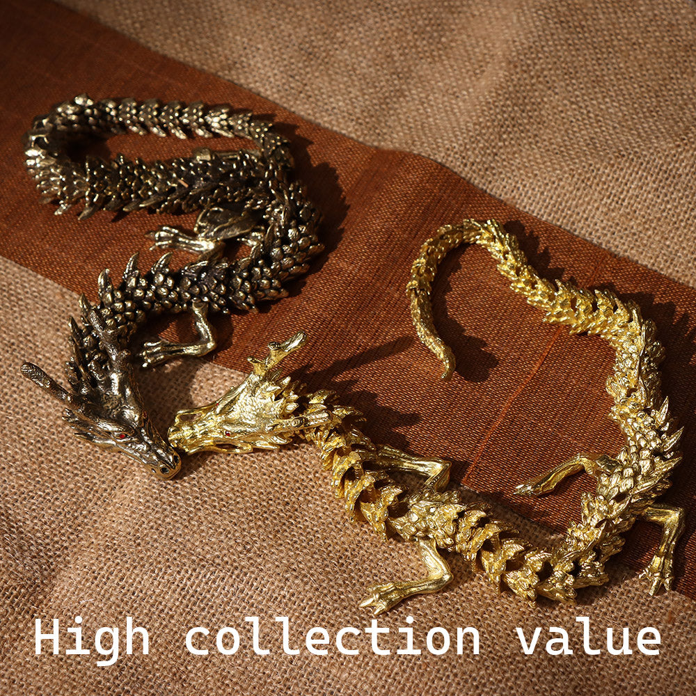 Movable Bronze Copper “Dragon”