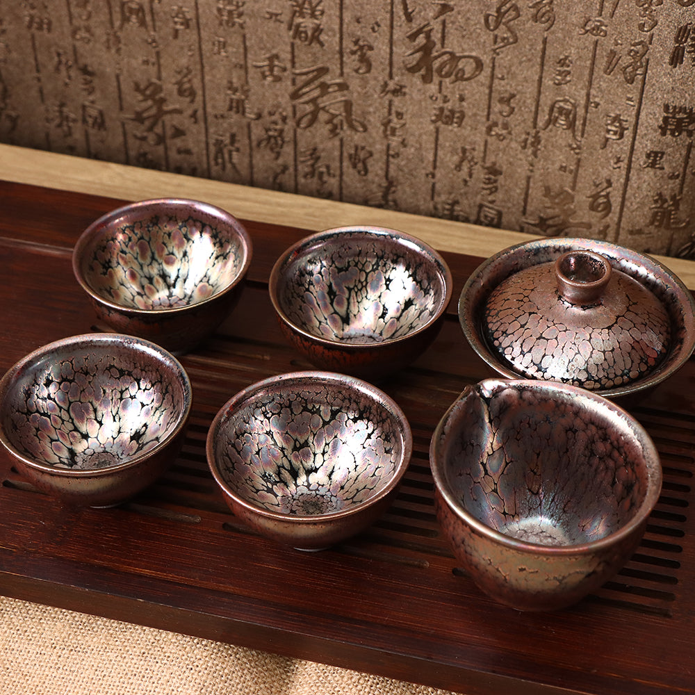 Over the Cloud Jianzhan Set for Tea Ceremonies