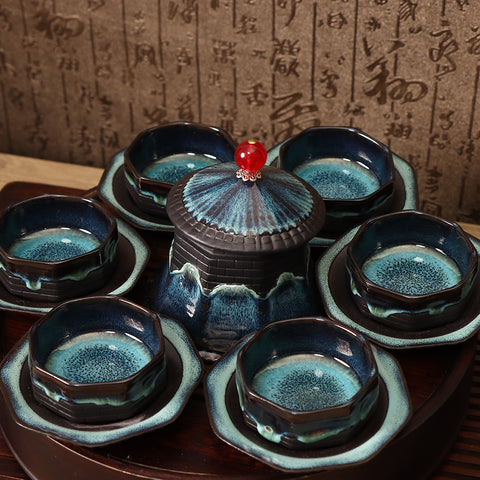 Tower Set for Drinking or Decorating jianzhan tea cups