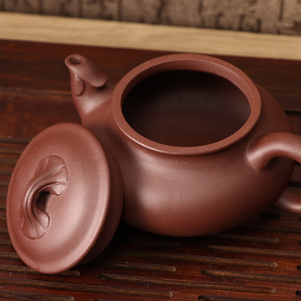 Purple Clay Phoenix Tweeting Teapot