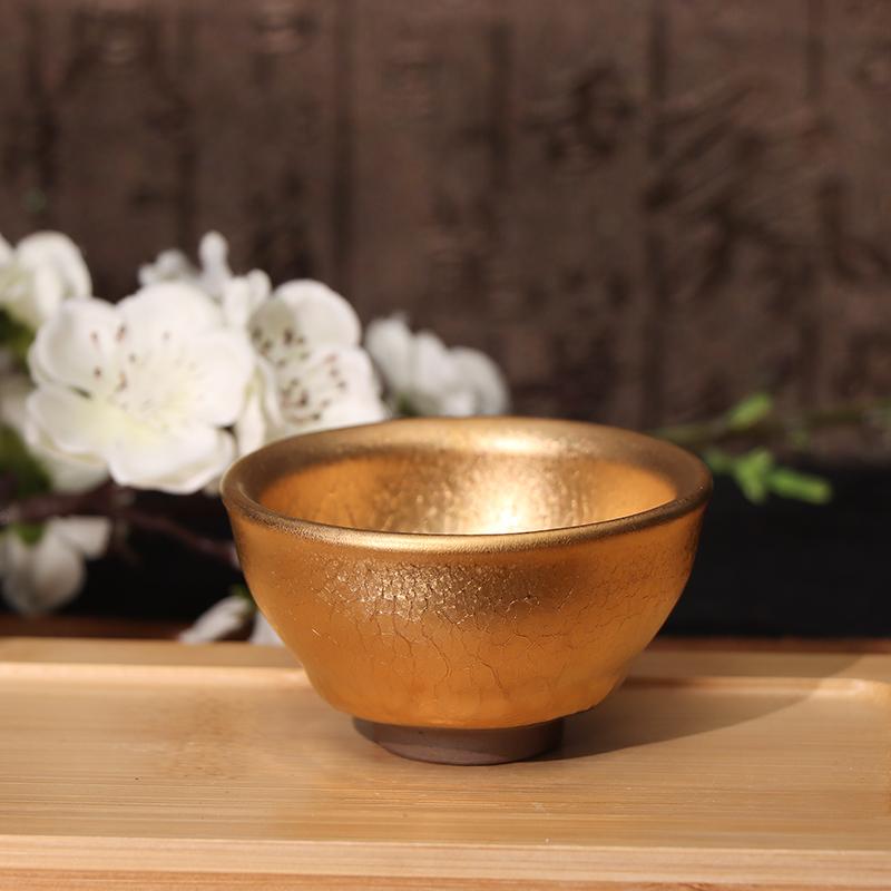 Golden Master Jianzhan Cup(Golden Oil Drop Glaze)